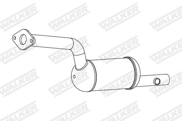 Catalyseur (Pot catalytique) WALKER ref. 28878