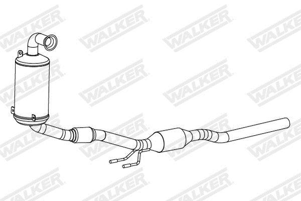 Catalyseur (Pot catalytique) WALKER ref. 28894