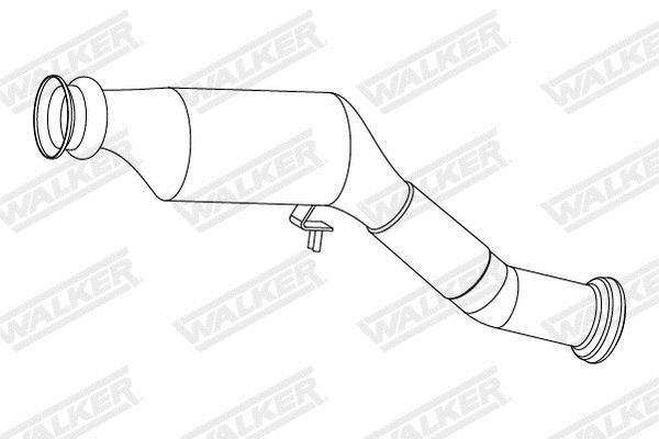 Catalyseur (Pot catalytique) WALKER 28895