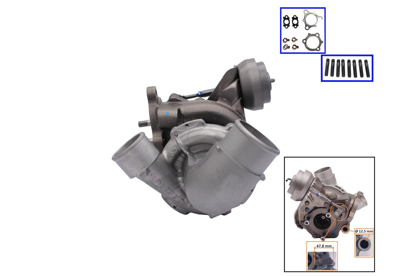 Turbocompresseur (Turbo) WALKER 59411H-PW