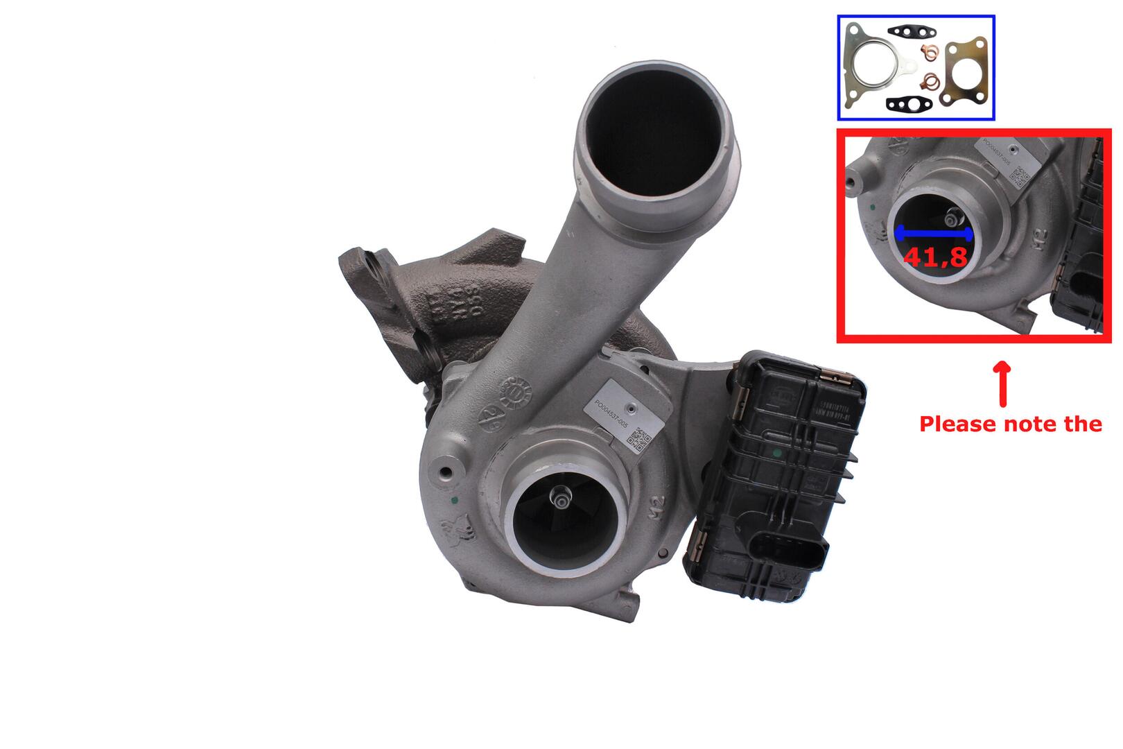 Turbocompresseur (Turbo) WALKER 59463B-EV