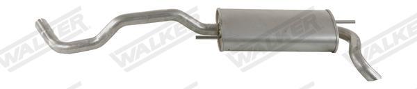 Silenciador trasero WALKER 70583