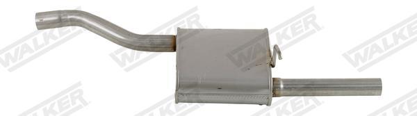 Panela de escape traseira WALKER 71001