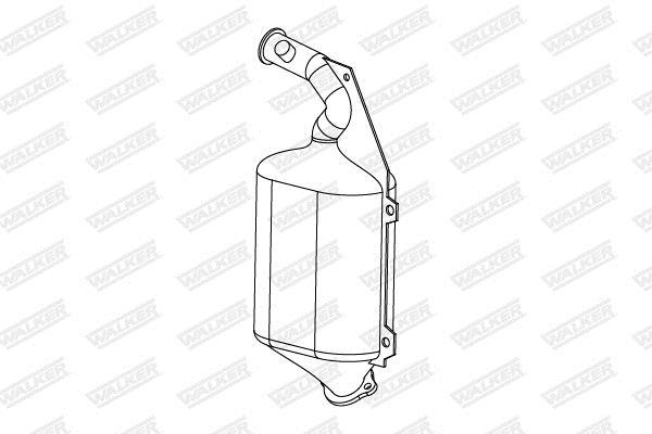 Filtro de partículas (FAP Diesel) WALKER 73290