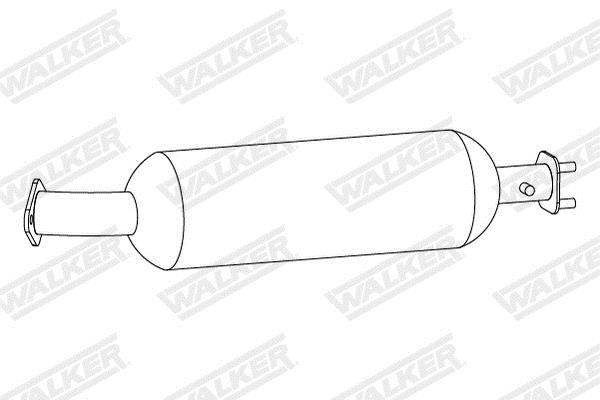 Filtro de partículas (FAP Diesel) WALKER 73415