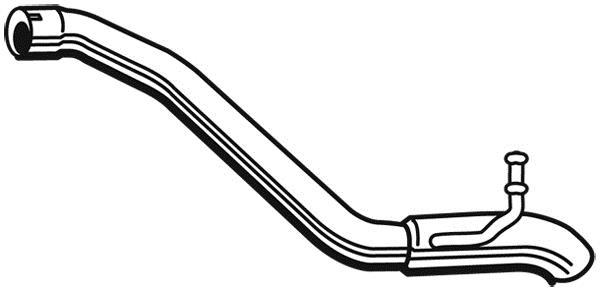 Tuyau d'échappement WALKER 75374