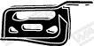 Bandes de caoutchouc, échappement WALKER ref. 80403