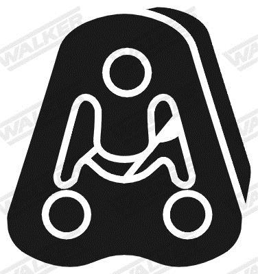 Bandes de caoutchouc, échappement WALKER 83207