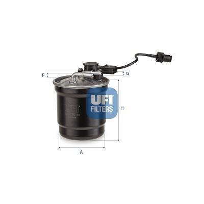 Filtro de combustível UFI Filters ref. 24.530.00