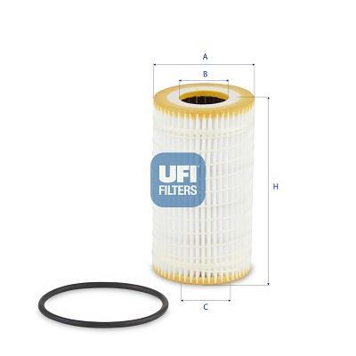 Filtro hidráulico, transmisión automática UFI Filters ref. 25.310.00