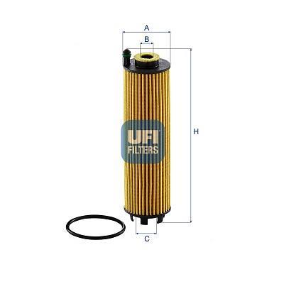 Filtre à huile UFI Filters 25.320.00