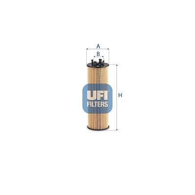 Filtre à huile UFI Filters ref. 25.EVO.00