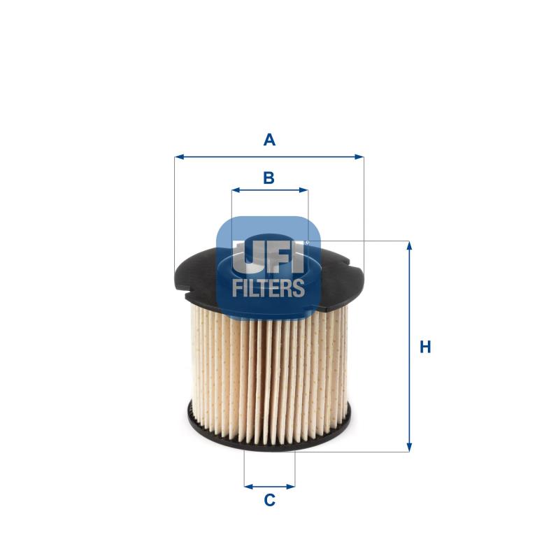 Filtro de combustível UFI Filters ref. 26.104.00