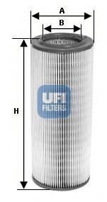Filtre à air UFI Filters ref. 27.400.00