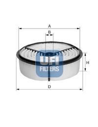 Filtre à air UFI Filters ref. 27.170.00