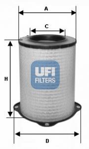Filtre à air UFI Filters 27.587.00