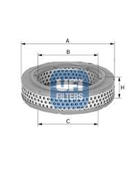 Filtre à air UFI Filters ref. 27.784.00