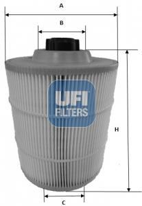 Filtre à air UFI Filters ref. 27.A00.00