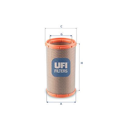 Filtro de ar UFI Filters ref. 27.F51.00
