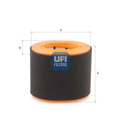 Filtre à air UFI Filters 27.J63.00