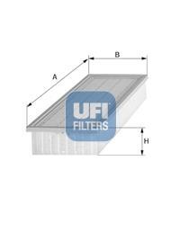 Filtre à air UFI Filters ref. 30.097.00
