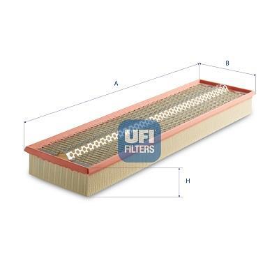 Filtre à air UFI Filters ref. 30.498.00
