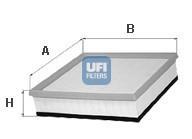 Filtro de ar UFI Filters 30.193.00