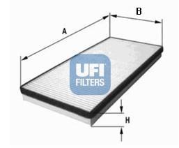 Filtro de habitáculo UFI Filters ref. 53.027.00