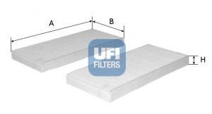 Filtre d'habitacle (Filtre à pollen) UFI Filters  ref. 53.239.00