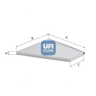 Filtro de habitáculo UFI Filters ref. 53.584.00