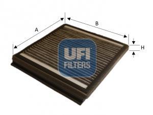 Filtre d'habitacle (Filtre à pollen) UFI Filters ref. 54.235.00