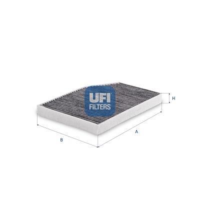 Filtro, aire habitáculo UFI Filters ref. 54.393.00