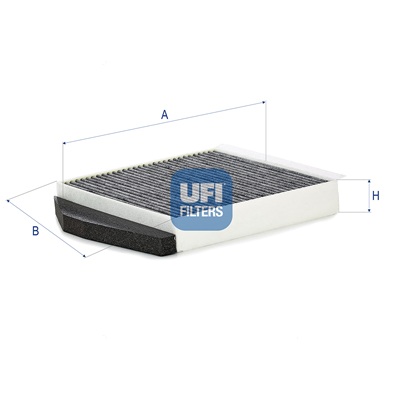 Filtre d'habitacle (Filtre à pollen) UFI Filters ref. 54.569.00