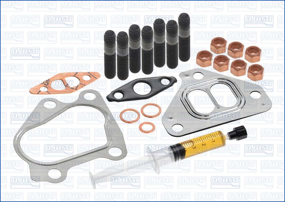 Kit de montagem, turbocompressor AJUSA ref. JTC11729