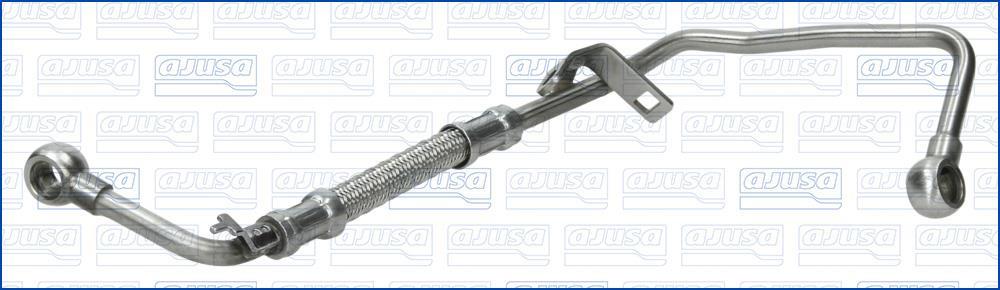 Tubo de óleo, compressor (Tubo de lubrificação) AJUSA ref. OP10210