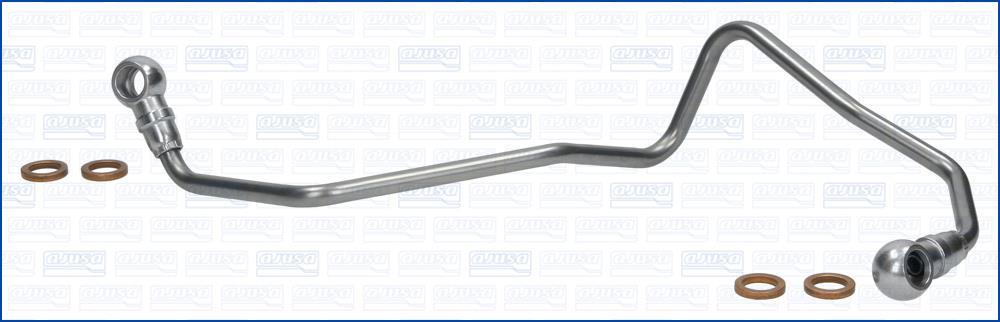 Tubo de óleo, compressor (Tubo de lubrificação) AJUSA ref. OP10589