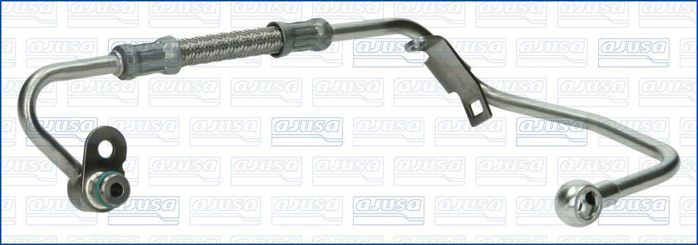 Tubo de óleo, compressor (Tubo de lubrificação) AJUSA ref. OP10636