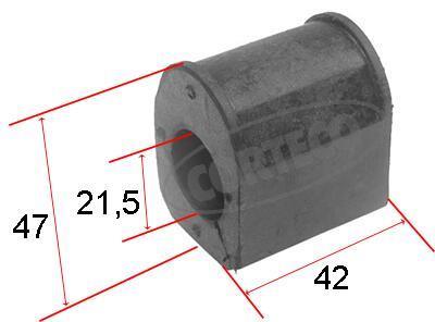 Suspension, stabilisateur CORTECO ref. 21652442