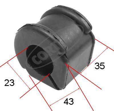 Suspension, stabilisateur CORTECO 80000133