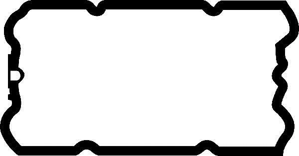 Jeu de joints d'étanchéité, couvercle de culasse CORTECO ref. 023861P