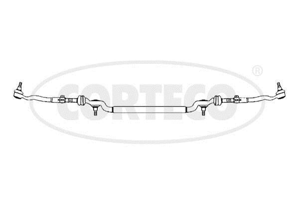 Biellette de direction (Barre de connexion direction) CORTECO ref. 49396056