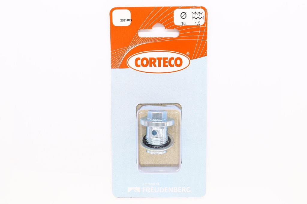 Parafuso, ficha de mudança de óleo CORTECO ref. 220140S