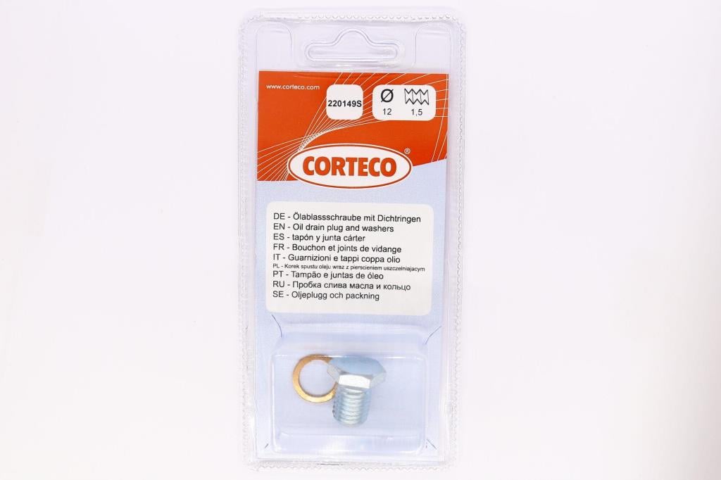 Parafuso, ficha de mudança de óleo CORTECO ref. 220149S