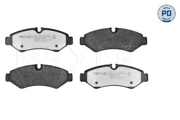 Jeu de 4 plaquettes de frein MEYLE ref. 025 207 4720/PD