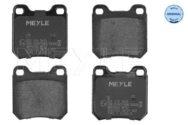 Jogo de 4 pastilhas de travão MEYLE ref. 025 210 5015