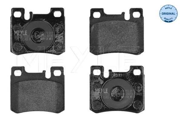 Jeu de 4 plaquettes de frein MEYLE ref. 025 213 0115