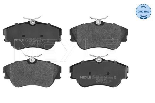 Jeu de 4 plaquettes de frein MEYLE ref. 025 214 7919