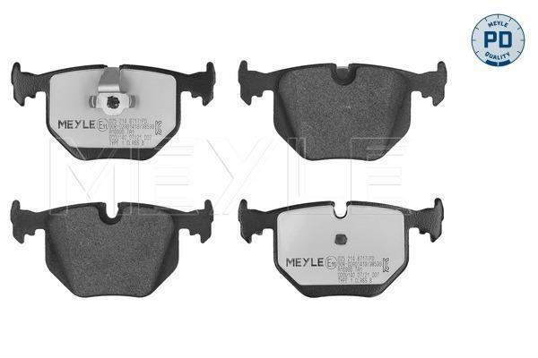 Jeu de 4 plaquettes de frein MEYLE ref. 025 214 8717/PD