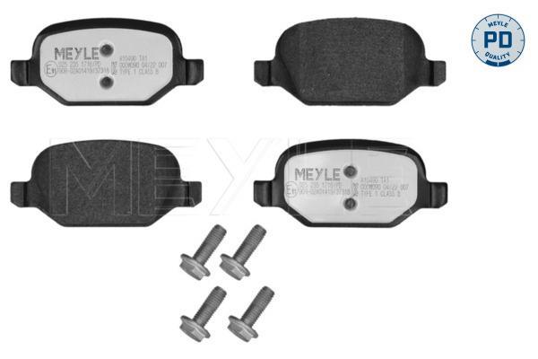 Jogo de 4 pastilhas de travão MEYLE ref. 025 235 1716/PD