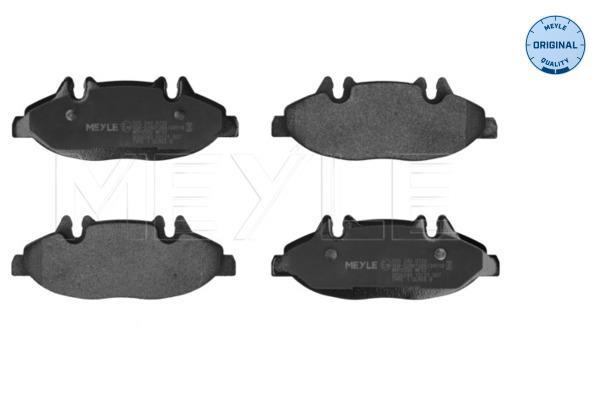 Jeu de 4 plaquettes de frein MEYLE ref. 025 240 0720
